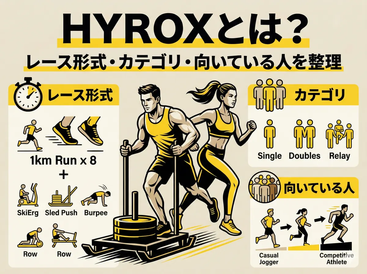 HYROXとは？レース形式・カテゴリ・向いている人を整理